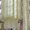 Artificial Wisteria Flowers Hanging Garland