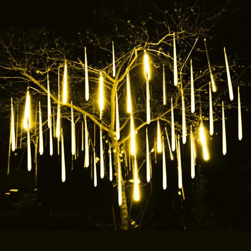 Meteor Shower Rain LED Fairy String Lights