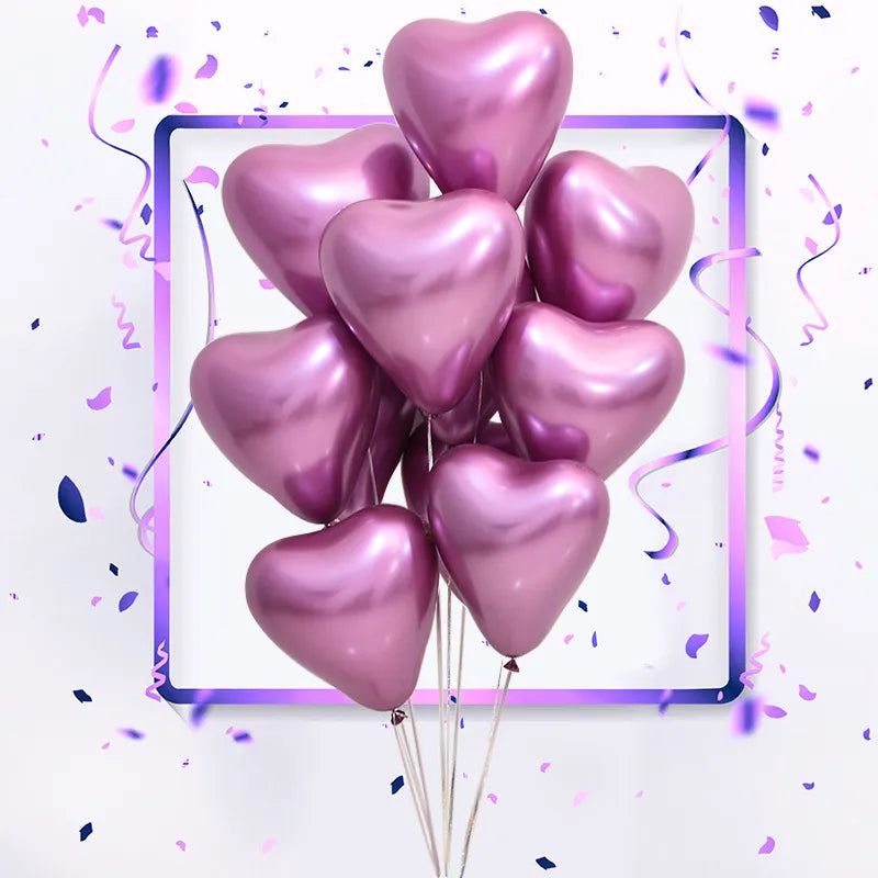 12inch Heart Shaped Wedding Balloon