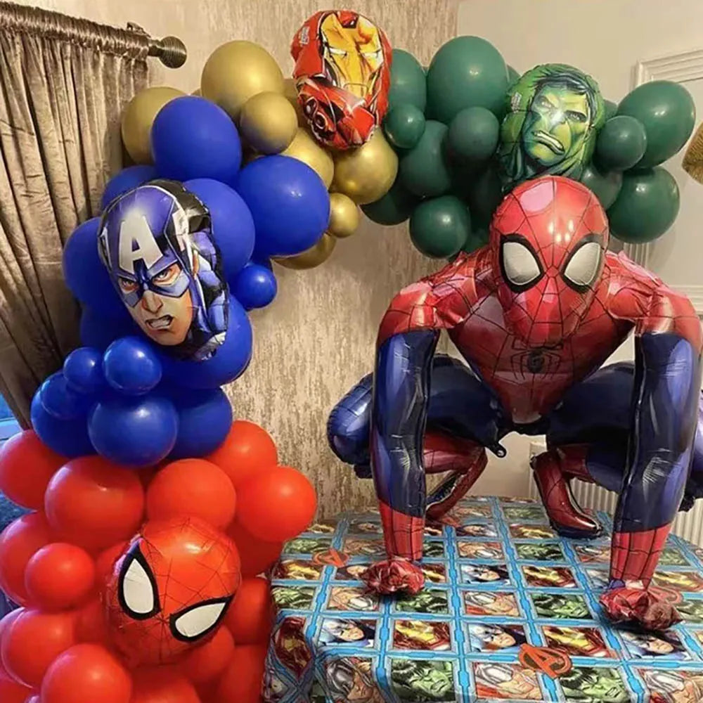 Spiderman Decorations Kids Balloon