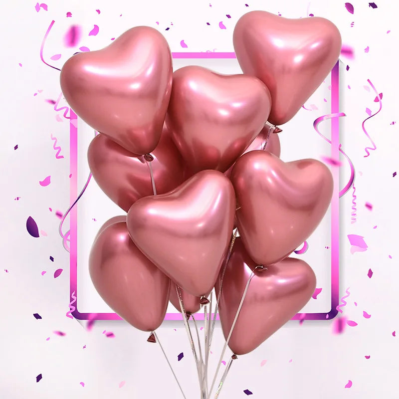 12inch Heart Shaped Wedding Balloon